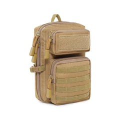 Tactical equipment outdoor supplies waist bag outdoor waterproof small chest bag power bank sundries storage bag Tactical Home Gear