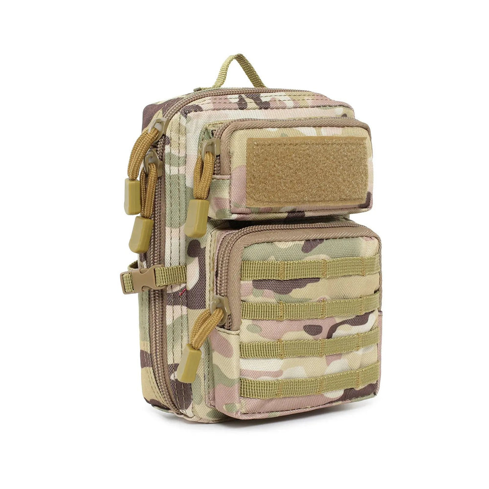 Tactical equipment outdoor supplies waist bag outdoor waterproof small chest bag power bank sundries storage bag Tactical Home Gear